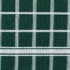 image:imageDII Basic Terry Collection Windowpane Dishtowel Set 16x26 Black Check 4 PieceDark Green Check
