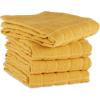 image:imageDII Basic Terry Collection Windowpane Dishtowel Set 16x26 Black Check 4 PieceHoney Gold Solid