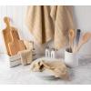 image:imageDII Basic Terry Collection Windowpane Dishtowel Set 16x26 Black Check 4 PiecePebble Solid