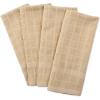 image:imageDII Basic Terry Collection Windowpane Dishtowel Set 16x26 Black Check 4 PiecePebble Solid