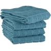 image:imageDII Basic Terry Collection Windowpane Dishtowel Set 16x26 Black Check 4 PieceStorm Blue Solid
