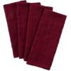 image:imageDII Basic Terry Collection Windowpane Dishtowel Set 16x26 Black Check 4 PieceWine Solid