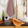image:imageDII Bungalow Collection Absorbent Cotton Kitchen Kitchen Towel Set 18x28 Embellished Bungalow 3 CountAssorted Bungalow Print