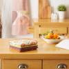 image:imageDII Bungalow Collection Absorbent Cotton Kitchen Kitchen Towel Set 18x28 Embellished Bungalow 3 CountAssorted Printed Waffle