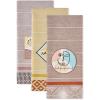 image:imageDII Bungalow Collection Absorbent Cotton Kitchen Kitchen Towel Set 18x28 Embellished Bungalow 3 CountEmbellished Bungalow