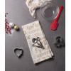 image:imageDII Christmas Dish Towels Decorative Metallic Holiday Kitchen Towel Set 18x28 Snowflakes 3 CountGold Collage