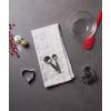image:imageDII Christmas Dish Towels Decorative Metallic Holiday Kitchen Towel Set 18x28 Snowflakes 3 CountSilver Collage