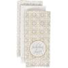 image:imageDII Christmas Dish Towels Decorative Metallic Holiday Kitchen Towel Set 18x28 Snowflakes 3 CountWinter Sparkle