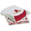 image:imageDII Christmas Kitchen Towels Decorative Embellished Cotton Dish Towel Set 18x28 Let It Snow 2 CountSanta