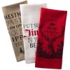 image:imageDII Christmas Kitchen Towels Vintage Inspired Holiday Dish Towel Set 18x28 Believe 3 CountChristmas Stag