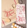 image:imageDII Christmas Kitchen Towels Vintage Inspired Holiday Dish Towel Set 18x28 Believe 3 CountJoyeux Noel