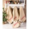 image:imageDII Christmas Kitchen Towels Vintage Inspired Holiday Dish Towel Set 18x28 Believe 3 CountMerry  Jingle  Joy  Noel