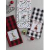 image:imageDII Christmas Pets Collection Decorative Kitchen Towels for Dog and Cat Lovers Dishtowel Set 18x28 Be Meowy 2 CountFeliz Naughty Dog
