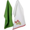image:imageDII Christmas Pets Collection Decorative Kitchen Towels for Dog and Cat Lovers Dishtowel Set 18x28 Be Meowy 2 CountHere Comes Santa Paws