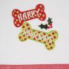image:imageDII Christmas Pets Collection Decorative Kitchen Towels for Dog and Cat Lovers Dishtowel Set 18x28 Be Meowy 2 CountHere Comes Santa Paws