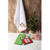 image:imageDII Christmas Pets Collection Decorative Kitchen Towels for Dog and Cat Lovers Dishtowel Set 18x28 Be Meowy 2 CountHere Comes Santa Paws