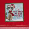 image:imageDII Christmas Pets Collection Decorative Kitchen Towels for Dog and Cat Lovers Dishtowel Set 18x28 Be Meowy 2 CountHoliday Kitten