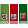 image:imageDII Christmas Pets Collection Decorative Kitchen Towels for Dog and Cat Lovers Dishtowel Set 18x28 Be Meowy 2 CountHoliday Kitten