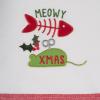 image:imageDII Christmas Pets Collection Decorative Kitchen Towels for Dog and Cat Lovers Dishtowel Set 18x28 Be Meowy 2 CountSanta Claws