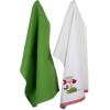 image:imageDII Christmas Pets Collection Decorative Kitchen Towels for Dog and Cat Lovers Dishtowel Set 18x28 Be Meowy 2 CountSanta Claws