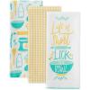 image:imageDII Cotton Kitchen Towel Set Lightweight amp FastDrying Dish Towels 18x28 Mimosas 3 PieceLife is Short