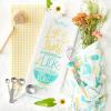 image:imageDII Cotton Kitchen Towel Set Lightweight amp FastDrying Dish Towels 18x28 Mimosas 3 PieceLife is Short
