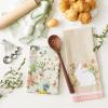 image:imageDII Cottontail Cottage Spring Kitchen Collection DishtowelDishcloth Set Daisy Dobby 6 CountFloral Meadow
