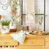 image:imageDII Cottontail Cottage Spring Kitchen Collection DishtowelDishcloth Set Daisy Dobby 6 CountFloral Meadow