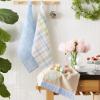 image:imageDII Cottontail Cottage Spring Kitchen Collection DishtowelDishcloth Set Daisy Dobby 6 CountGarden Bunny