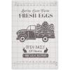 image:imageDII Cottontail Cottage Spring Kitchen Collection DishtowelDishcloth Set Daisy Dobby 6 CountOversized Flour Sack