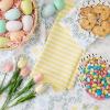 image:imageDII Cottontail Cottage Spring Kitchen Collection DishtowelDishcloth Set Daisy Dobby 6 CountSweet Easter