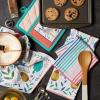 image:imageDII Easter Folk Collection Springtime Kitchen Dishtowel Set Easter Garden 4 PieceEaster Garden