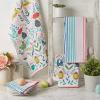 image:imageDII Easter Folk Collection Springtime Kitchen Dishtowel Set Easter Garden 4 PieceEaster Garden