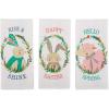 image:imageDII Easter Folk Collection Springtime Kitchen Dishtowel Set Easter Garden 4 PieceEaster Portrait