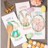 image:imageDII Easter Folk Collection Springtime Kitchen Dishtowel Set Easter Garden 4 PieceEaster Portrait