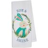 image:imageDII Easter Folk Collection Springtime Kitchen Dishtowel Set Easter Garden 4 PieceHappy Garden
