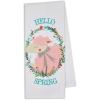 image:imageDII Easter Folk Collection Springtime Kitchen Dishtowel Set Easter Garden 4 PieceHappy Garden