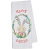 image:imageDII Easter Folk Collection Springtime Kitchen Dishtowel Set Easter Garden 4 PieceHappy Garden