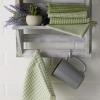 image:imageDII Everyday Kitchen Collection Assorted Dishcloth Set 12x12 Antique Green 5 CountAntique Green