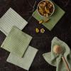 image:imageDII Everyday Kitchen Collection Assorted Dishcloth Set 12x12 Antique Green 5 CountAntique Green