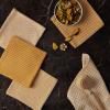 image:imageDII Everyday Kitchen Collection Assorted Dishcloth Set 12x12 Antique Green 5 CountHoney Gold