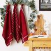 image:imageDII Fall Harvest Dishtowel Set Burnt Orange 18x28 3 PieceRedwood