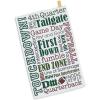 image:imageDII Football Decorations for Home amp Kitchen Game Day Party Dcor Dishtowel Set 18x28 Eat Drink Watch 3 PieceEat Drink Watch