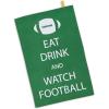 image:imageDII Football Decorations for Home amp Kitchen Game Day Party Dcor Dishtowel Set 18x28 Eat Drink Watch 3 PieceEat Drink Watch