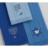 image:imageDII Hanukkah Kitchen Collection Festival of Lights Celebration Decor Dish Towel Set 18x28 Embroidered Dreidel 3 PieceEmbroidered Dreidel