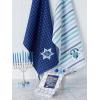 image:imageDII Hanukkah Kitchen Collection Festival of Lights Celebration Decor Dish Towel Set 18x28 Embroidered Dreidel 3 PieceMenorah