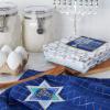 image:imageDII Hanukkah Kitchen Collection Festival of Lights Celebration Decor Dish Towel Set 18x28 Embroidered Dreidel 3 PieceMenorah