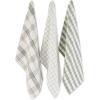 image:imageDII Heavy Duty Kitchen Towels Collection Long Lasting Quality Cotton Dish Towel 18x28 Dish Cloth 13x13 Holiday Red Checks 6 PieceGreenhouse Plaid