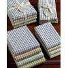 image:imageDII Heavy Duty Kitchen Towels Collection Long Lasting Quality Cotton Dish Towel 18x28 Dish Cloth 13x13 Holiday Red Checks 6 PieceLake House Blue Check