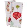 image:imageDII Holiday Dish Towels Christmas Kitchen Dcor 18x28 Santa Belt 2 PieceHoliday Trimmings